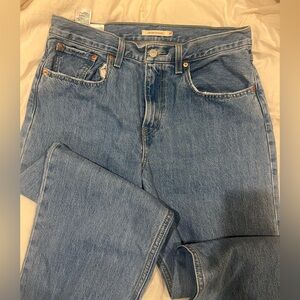 Levi's Low Pro Straight Leg Light Blue Women's Jeans